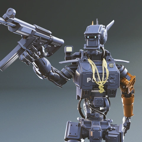 preview of Chappie 3D Printing Model | Assembly + Active
