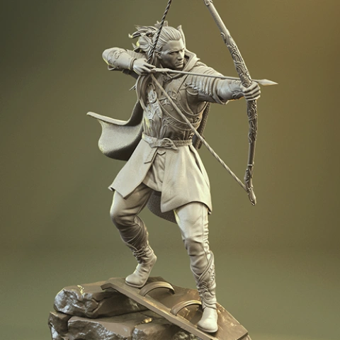 preview of Legolas 3D Printing Figurine | Assembly