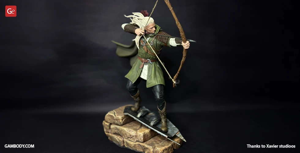 Buy Legolas 3D Printing Figurine | Assembly