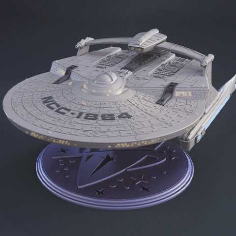 preview of USS Reliant 3D Printing Model | Assembly