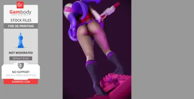 Miss Fortune 3D Printing Model STL Files | Premium Collectible Statue