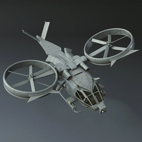 preview of Aerospatiale SA-2 Samson 3D Printing Model | Assembly + Active