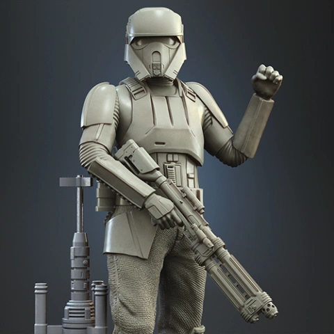 preview of Shoretrooper 3D Printing Figurine | Assembly