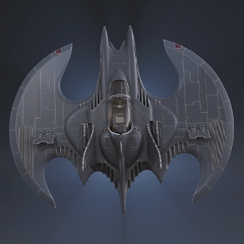 preview of Batwing 1989 3D Printing Model | Assembly + Active