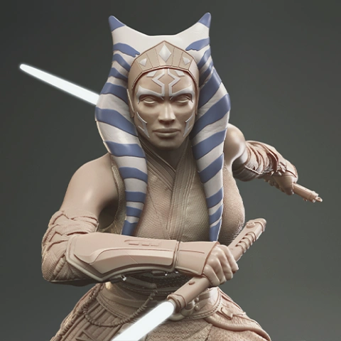 preview of Ahsoka Tano 3D Printing Figurine | Assembly