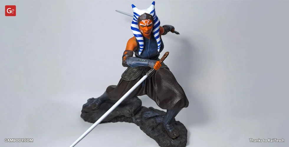 Buy Ahsoka Tano 3D Printing Figurine | Assembly