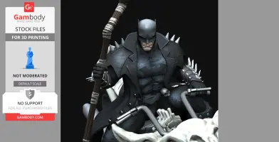 Batman Death metal comics 3D Printing Model