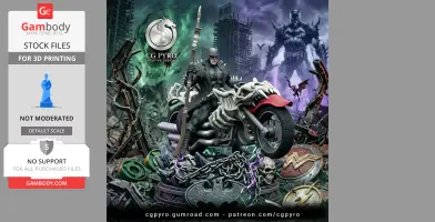 Batman – Death Metal Comics 3D Printing Model
