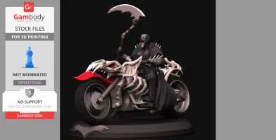 Batman Death metal comics 3D Printing Model