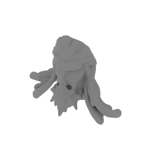 kaido head split face.stl