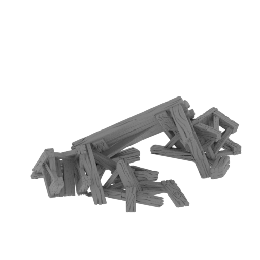 Gracewindale-table-chairs-broken.stl