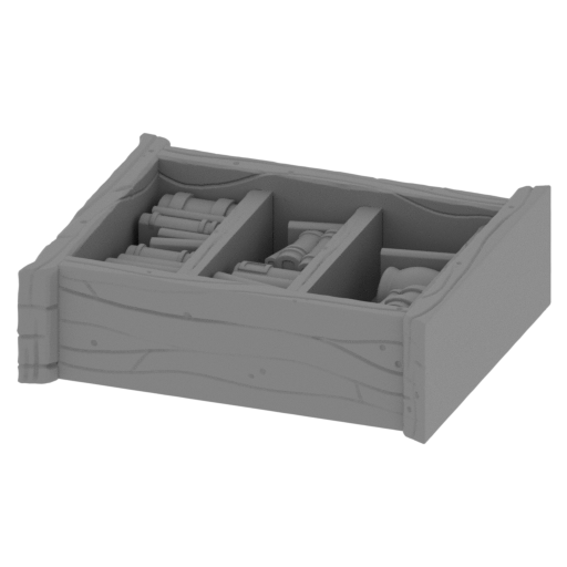 Gracewindale-shelfbookshelf-filled.stl