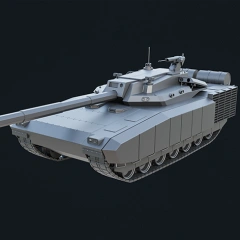 preview of Tank ZTZ 20 ready for 3d print