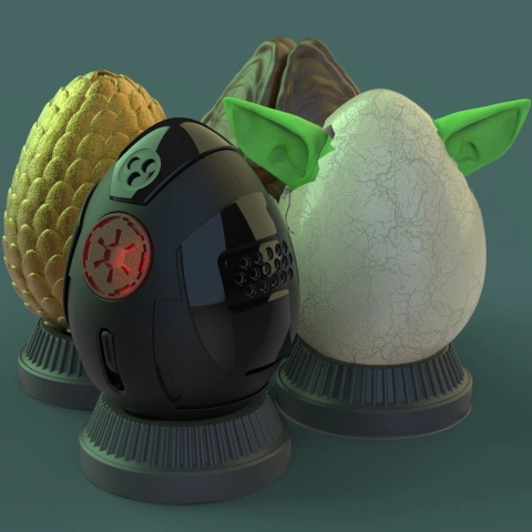 preview of Easter Eggs 3D Printing Figurines | Assembly