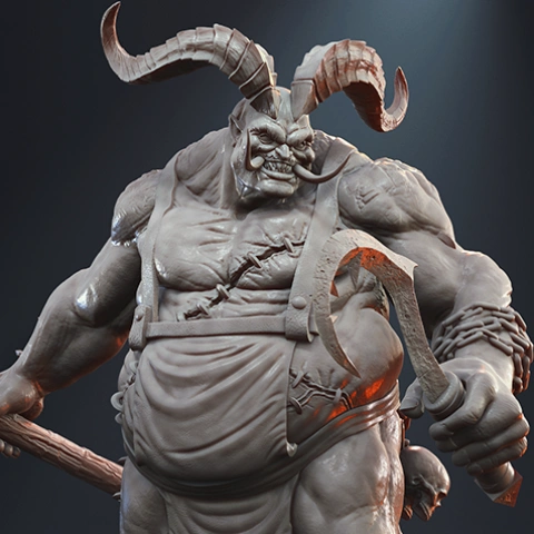 preview of The Butcher Diablo IV 3D Printing Figurine | Assembly