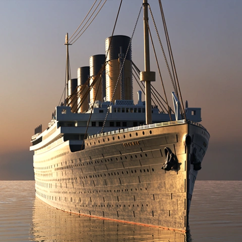 preview of Titanic 3D Printing Model | Assembly