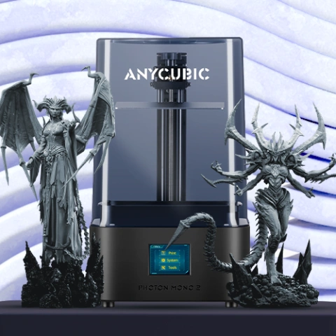 preview of Anycubic Photon Mono 2 3D printer + Lilith + Diablo
