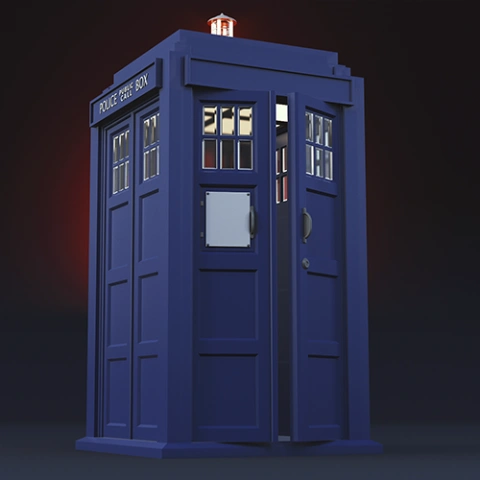 preview of TARDIS 3D Printing Model | Assembly