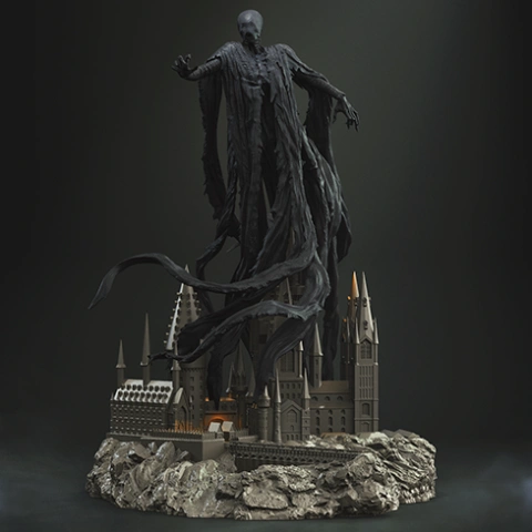 preview of Dementor 3D Printing Figurine | Assembly