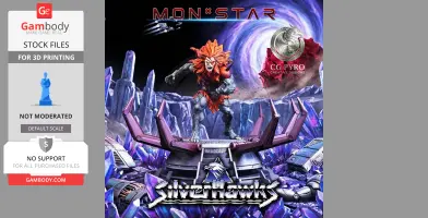 Monstar SilverHawks Retro 3D Printing Model