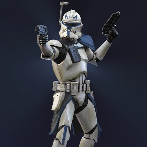 preview of Captain Rex 3D Printing Figurine | Assembly