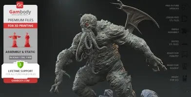 Cthulhu - 3D Models & STL Files | Gambody