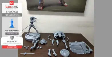 Cheetara Thundercats 3D Printing Model