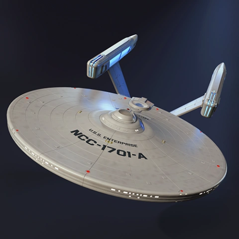 preview of USS Enterprise NCC-1701-A 3D Printing Model | Assembly