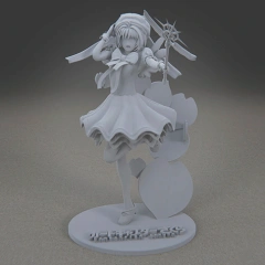 preview of Cardcaptor Sakura – 3D assembly miniature model