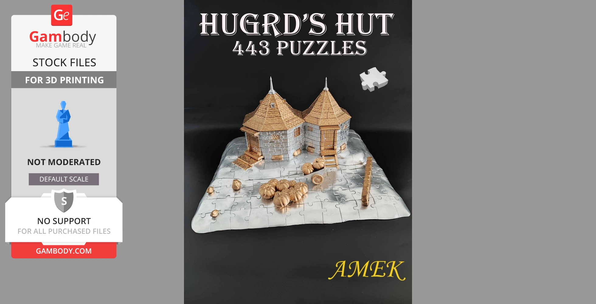 Buy 3D Puzzles Hagrid's Hut