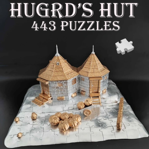preview of 3D Puzzles Hagrid's Hut
