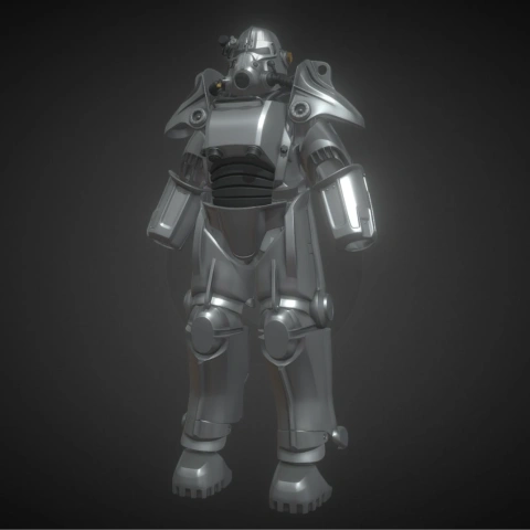 preview of Fallout Power Armor - T45