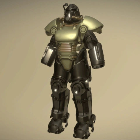 preview of Fallout Power Armor - T51