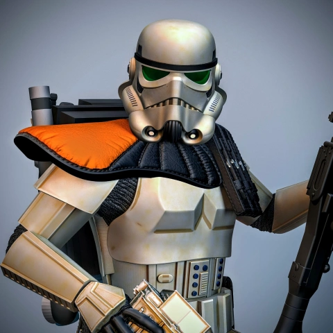 preview of Sand Trooper Figurine
