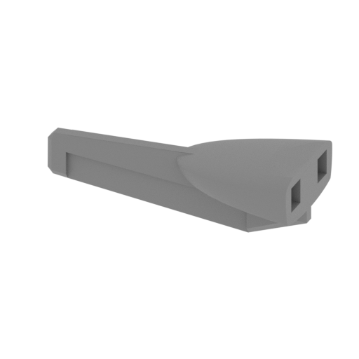 hull rear fin (repaired).stl