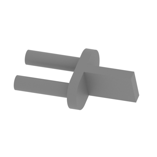 Leg Shield Pin Male.stl