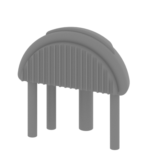 Leg Footpad Male.stl