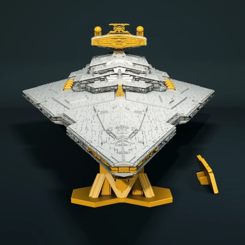 preview of Star Destroyer Add-On Kit for 3D Printing | Assembly