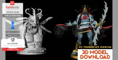 MummRa Inmortal ThunderCats 3D Printing Model