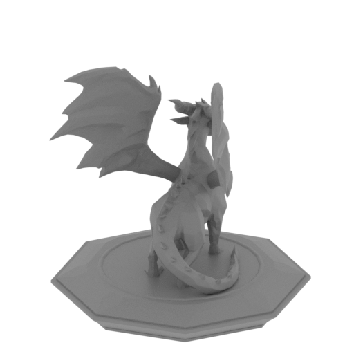 spyro crystal dragon.stl