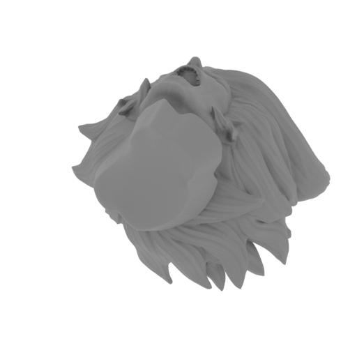 LionO Head 01.stl