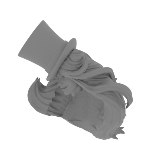 Zatanna_Comic Head_Dyn.stl