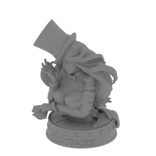 Zatanna_bust Zatanna_Bust_Full_Ref.stl