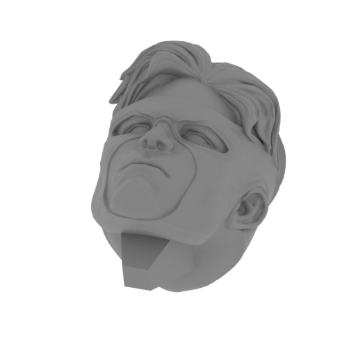 Super soldier bust_head.stl