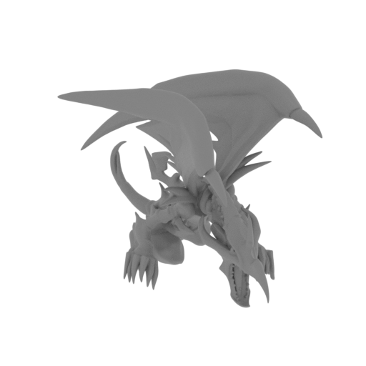 Yugioh Red-Eyes Black Dragon.stl