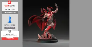 Mumm Ra Red and Black Thundercats 3D printing models