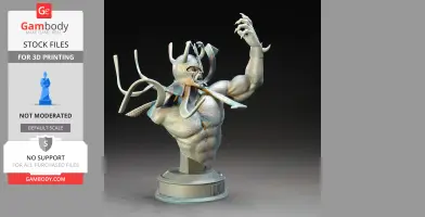 Mumm Ra Red and Black Thundercats 3D printing models