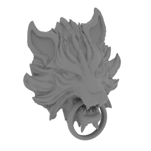 Base_Stand_Wolf_Emblem.stl