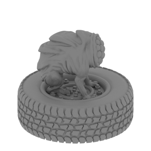 HOUNDEYE 1 ON A TYRE.stl