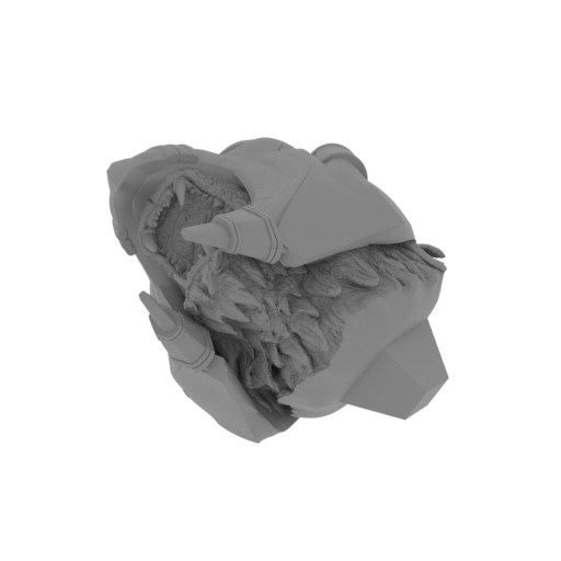 bust head_battle_cat(variant)bust.stl